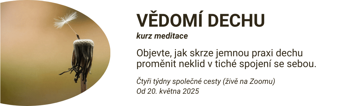 Vědomí dechu - kurz meditace